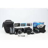 A Selection of Five Digital Cameras,