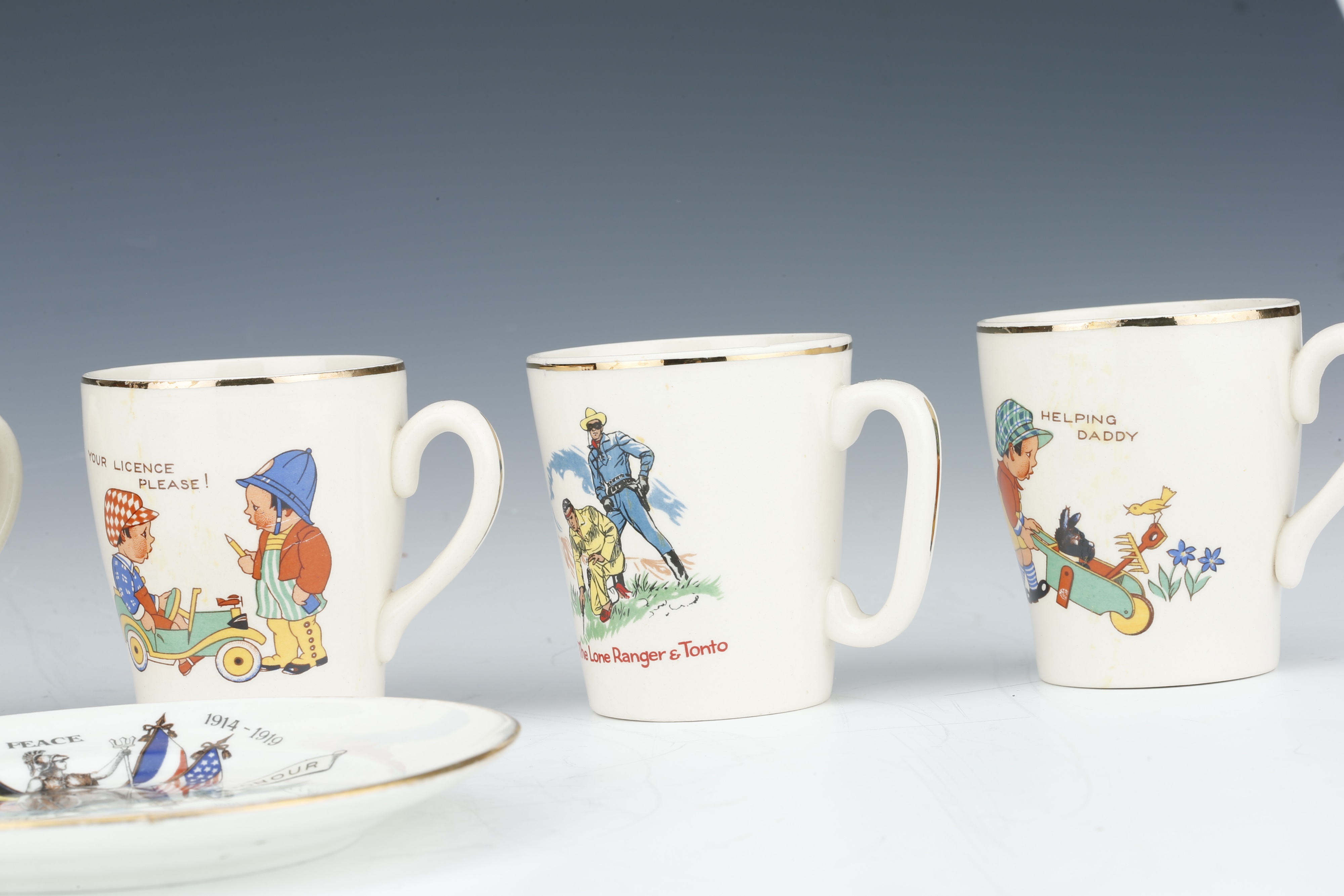 A Boxed Set of 'Lovell's Beaker With Chocolate Cream Egg' Nursery Rhyme Cups - Image 3 of 3