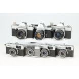 A Selection of Various Cameras,