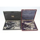 Four Sets of Drawing Instruments,