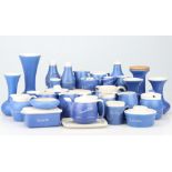 A Collection of Devonware Blue Devon Pottery,