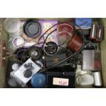 A Mixed Selection of Lenses, Optics, & Accessories,