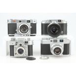 Four Rangefinder Cameras,