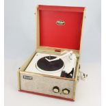 A Garrard Dansette Portable Record Player,