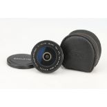 An Asahi Opt. Co. Fish-Eye-Takumar 18mm f/11 Lens,