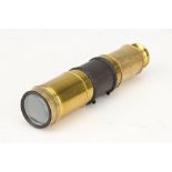 A 1 1/2 inch 6 Drawer Brass Telescope,