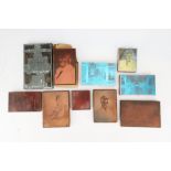 Collection of Book Printing Plates for the Birmingham Medical School,