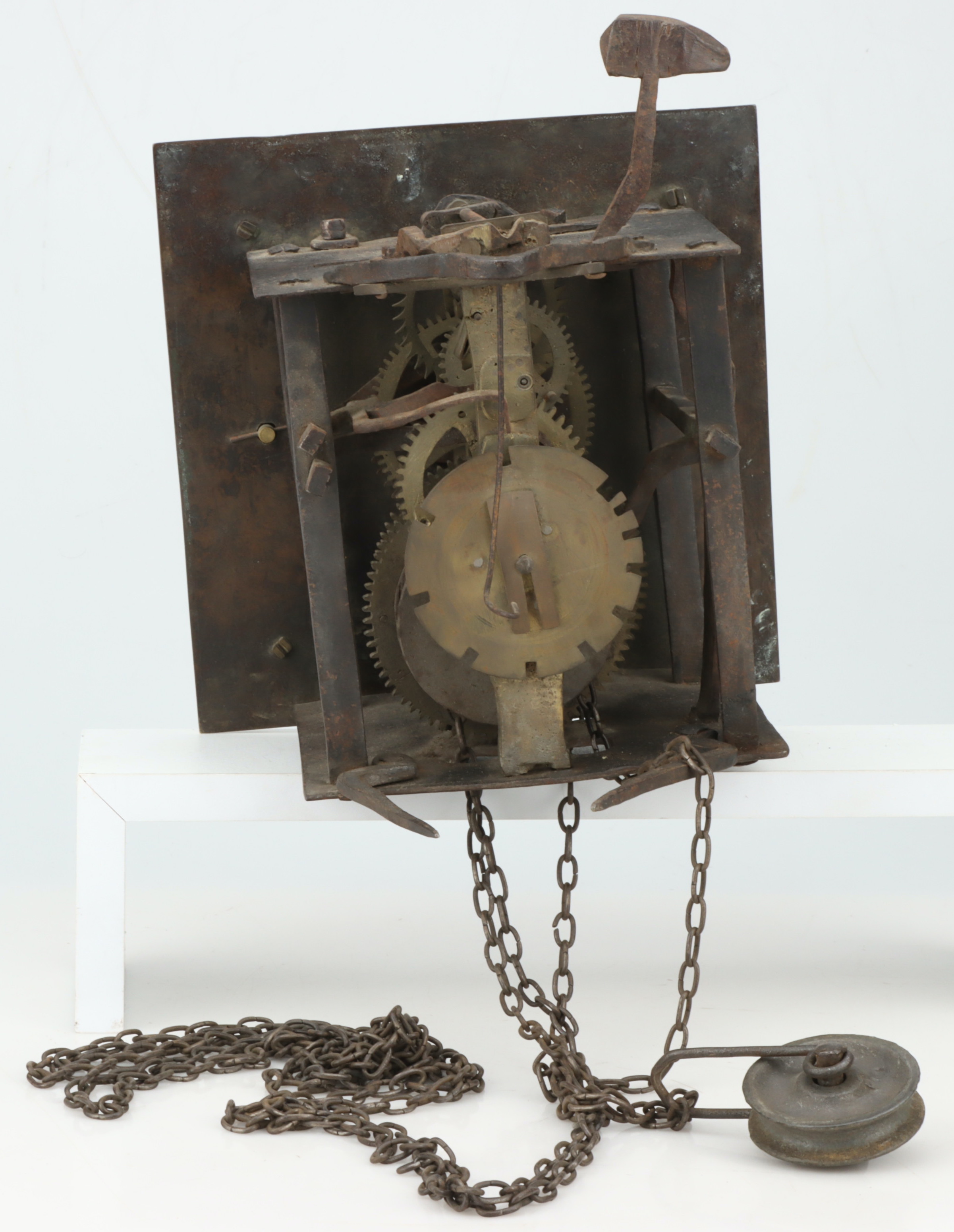 A Hook and Spike wall Clock by Richard Morley, - Image 4 of 5