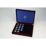 A Collection of 44 silver â‚¬10 coins,