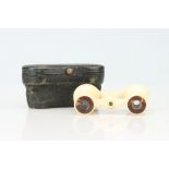A French set of Ivory & Tortoise Shell Binoculars,