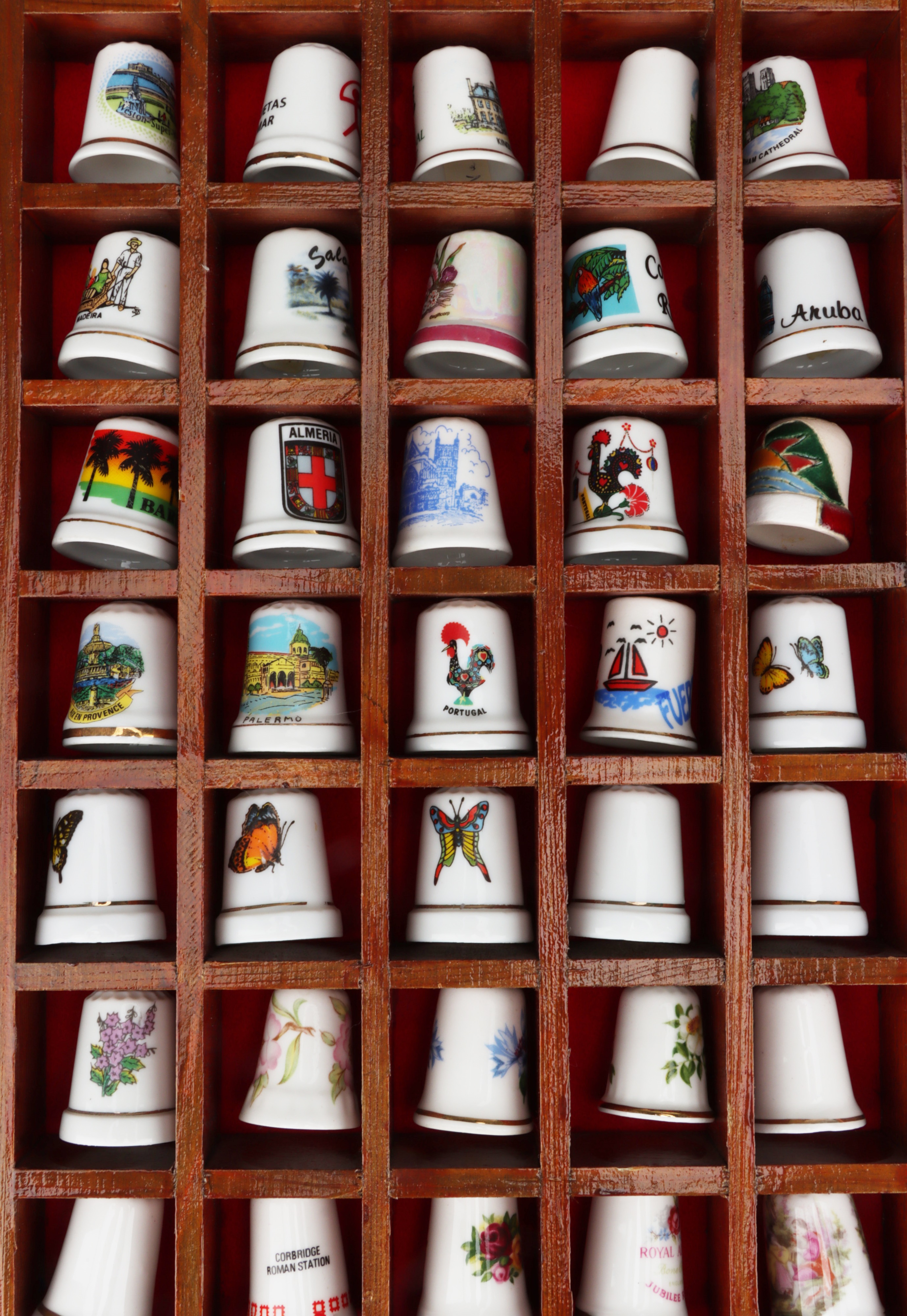 A Good Collection of Late 20th Century and Later Thimbles, - Image 2 of 6