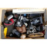 A Selection of Various Cameras & Accessories,