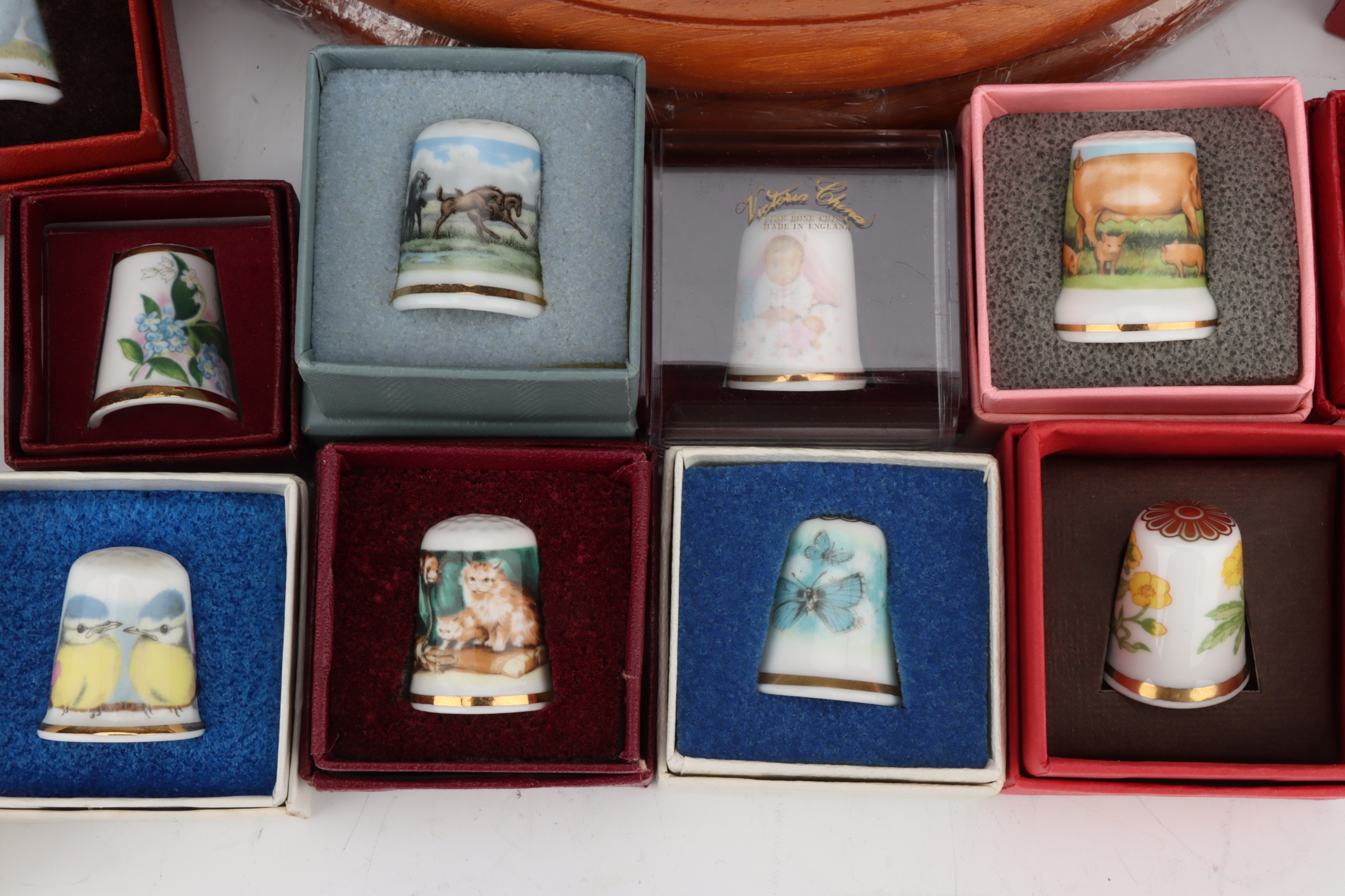 A Good Collection of Late 20th Century and Later Thimbles, - Image 6 of 6