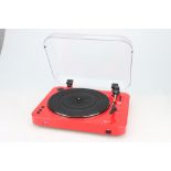 A Lenco L-85 Record Player & Recorder,