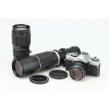 A Minolta XG-A SLR Camera,