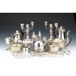A Collection of Silver Plated Wares,
