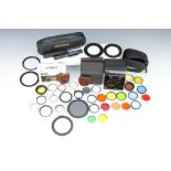 A Small Selection of Various Camera Filters,