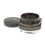 A Leitz Summicron f/2 35mm Lens,