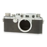 A Leica IIIc K Half Ball Race Rangefinder Body,