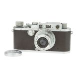 A Leica IIIa 'Monte en Sarre' Rangefinder Camera,