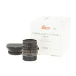 A Leitz Summilux-M ASPH. f/1.4 35mm Lens,