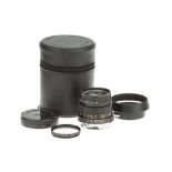 A Leitz Summicron f/2 50mm Lens,