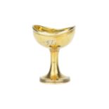 An English Silver Gilt Eyebath,