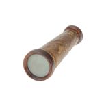 A Victorian Mahogany & Pasteboard Kaleidoscope,