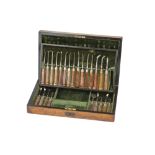 A Fine Victorian Presentation Dental Instrument Set,