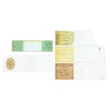 Four Microphotograph Microscope Slides,