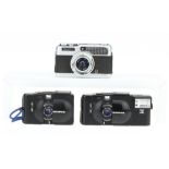 Two Olympus XA Compact Cameras,