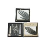 X-Rays, Two Early Magic Lantern Slides,