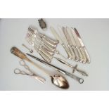 A Group of Silver Plated Ware,