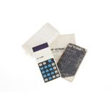 Sinclair Cambridge Pocket Calculator;