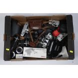 A Mixed Selection of Cameras & Accessories,