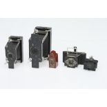 A Mixed Selection of Miniature & Strut Cameras,