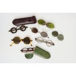 Antique Spectacles and Sunglasses,