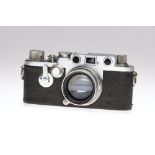 A Leica IIIf Delay Rangefinder Camera,