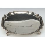 A Victorian Silver Salver,