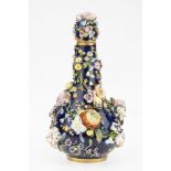 Early 19th Century Derby Porcelain Bottle Vase and Cover,