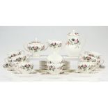 Wedgwood Hathaway Rose Pattern Part Tea Set,