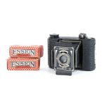 An Ensign Double-8 Folding Camera,