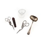 Medical, A Silver Spoon and Glass Eyebath etc