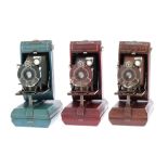 Three Kodak Vest Pocket Series III Vanity Cameras,