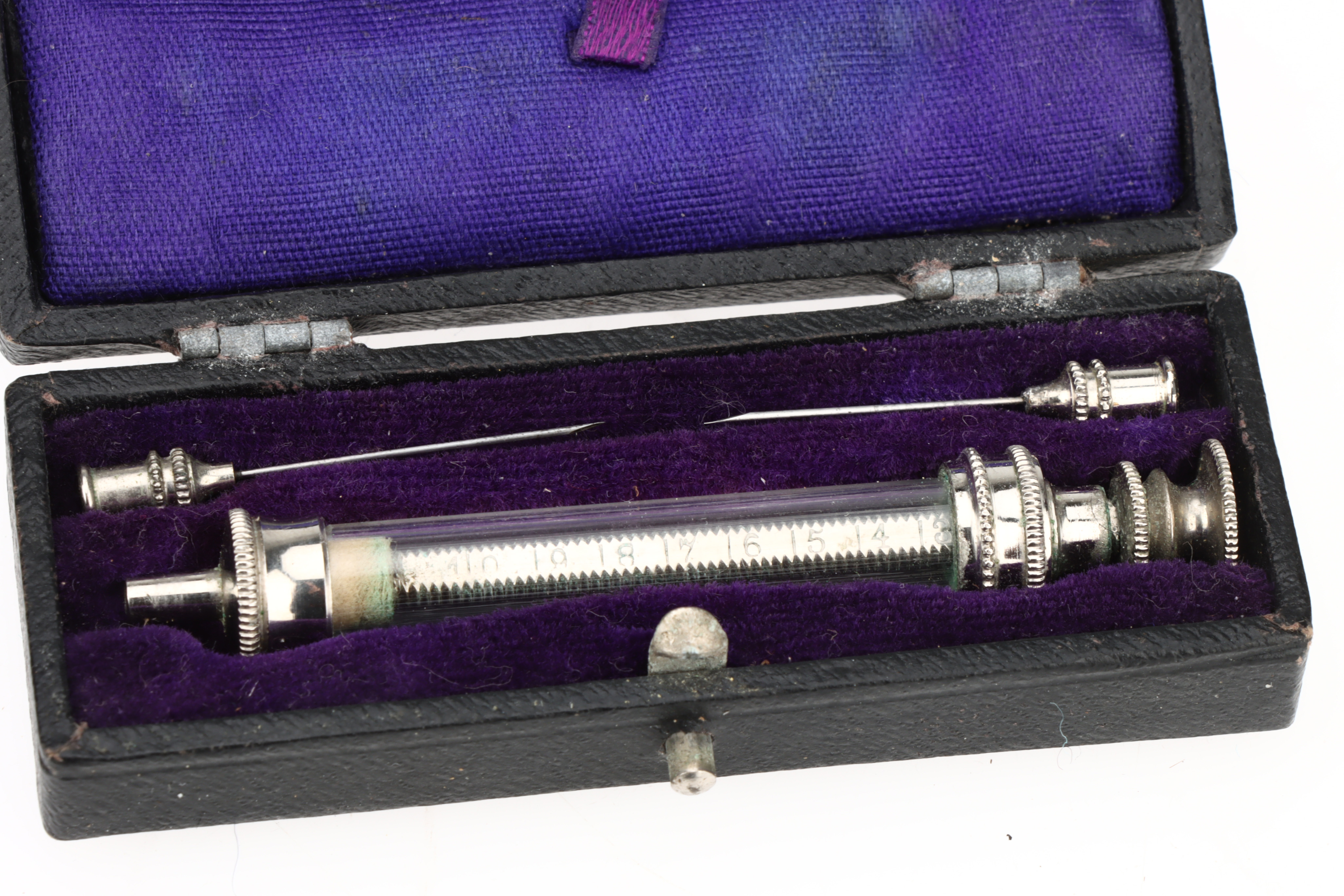 Medical, Hypordermic Syringes and Spring Lancet, - Image 3 of 4