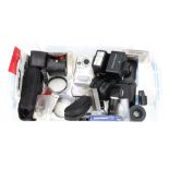 A Selection of Various Camera Accessories,