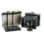 A Goerz Anschutz Deluxe Folding Strut Camera,