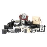A Diverse Range of Kodak Cameras,