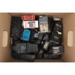 A Selection of Camera Flash Units,