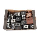 A Mixed Selection of Box Type Cameras,